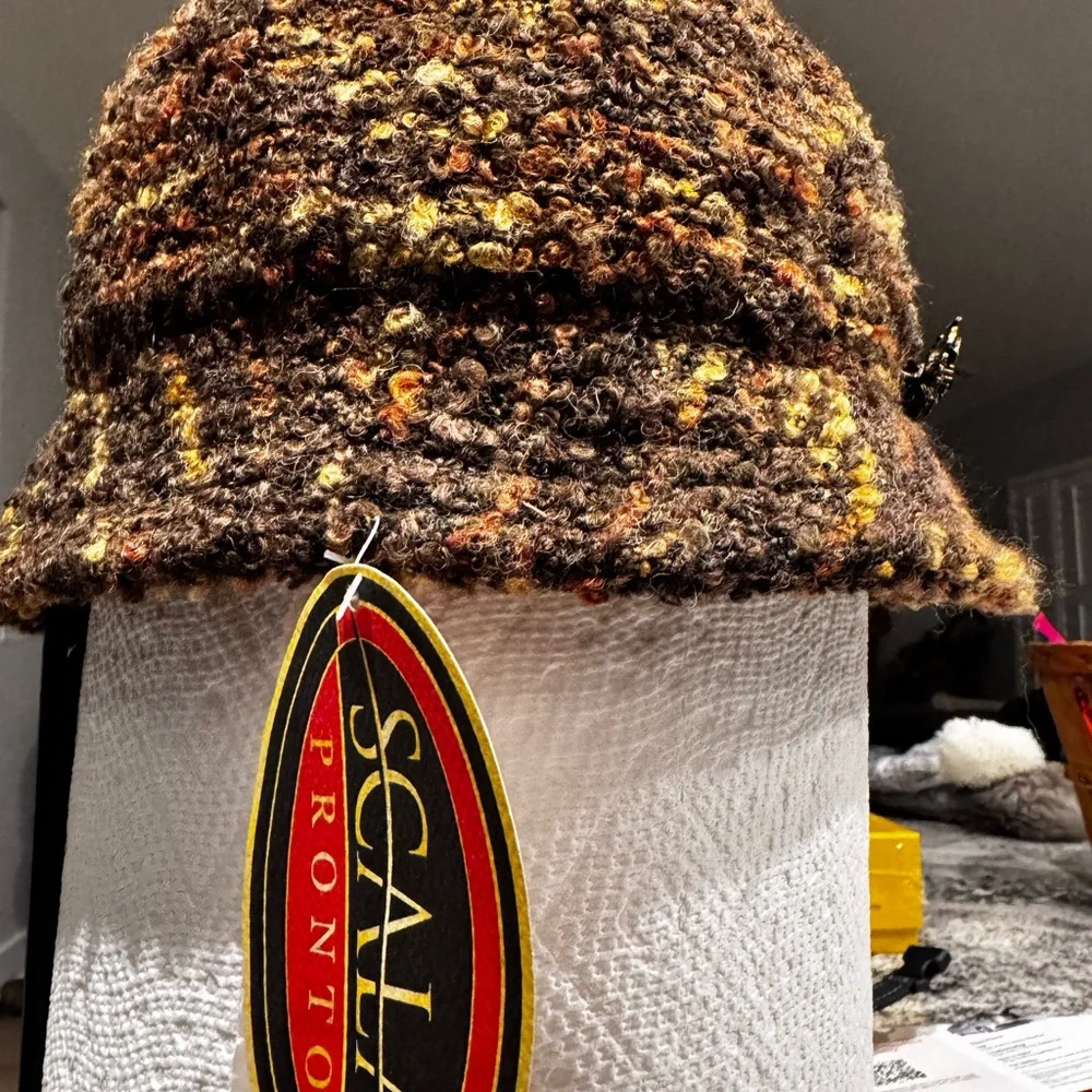 Scala Pronto Multitone Textured Bucket Hat - Picture 3 of 6